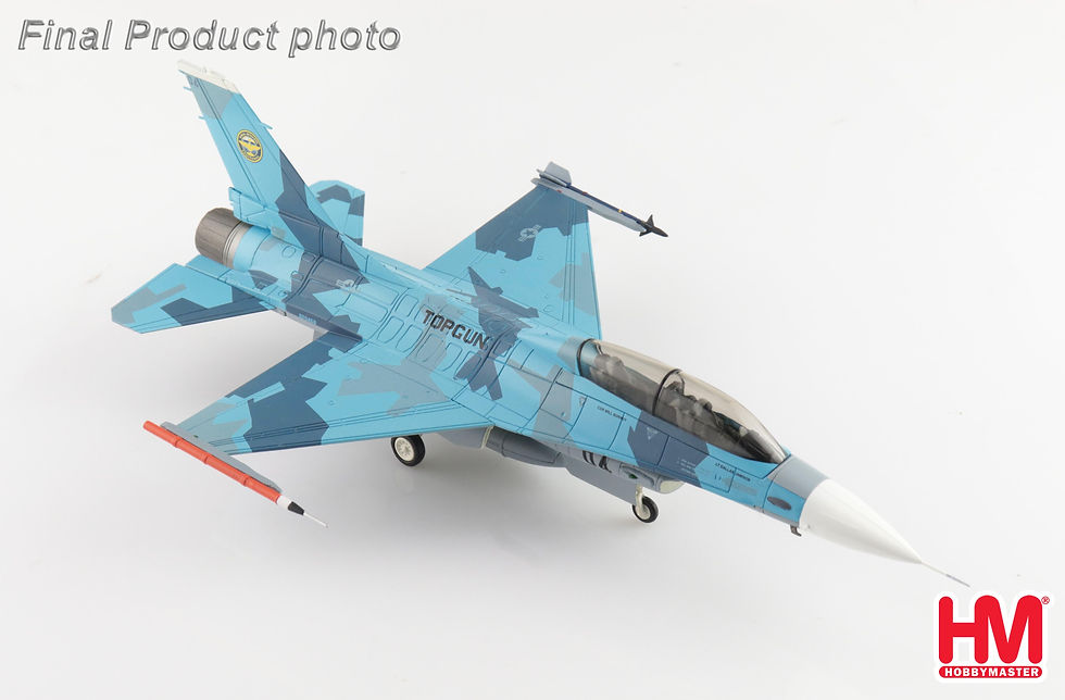 Thumbnail: F-16B USN NSAWC Black 04 Top Gun 100th Ann 1:72 HA38019