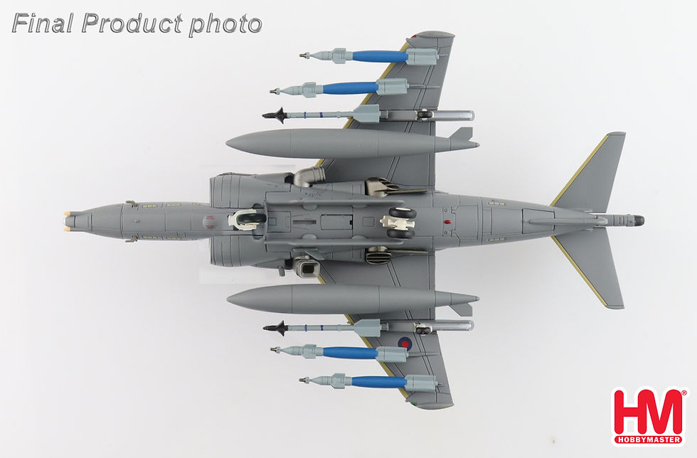 Thumbnail: Harrier GR.9 ZD406, Royal Navy Strike Wing, RAF Station Cottesmore 1:72 HA2652