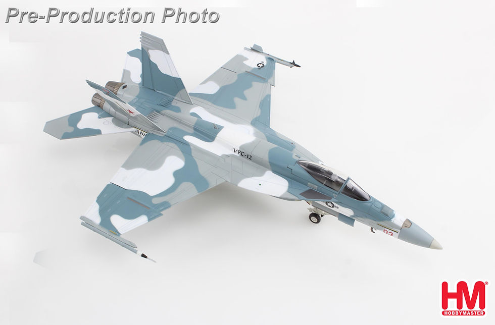 Thumbnail: F-18E US Navy VFC-12 Fighting Omars Red 03 NAS Oceania 1:72 HA5135