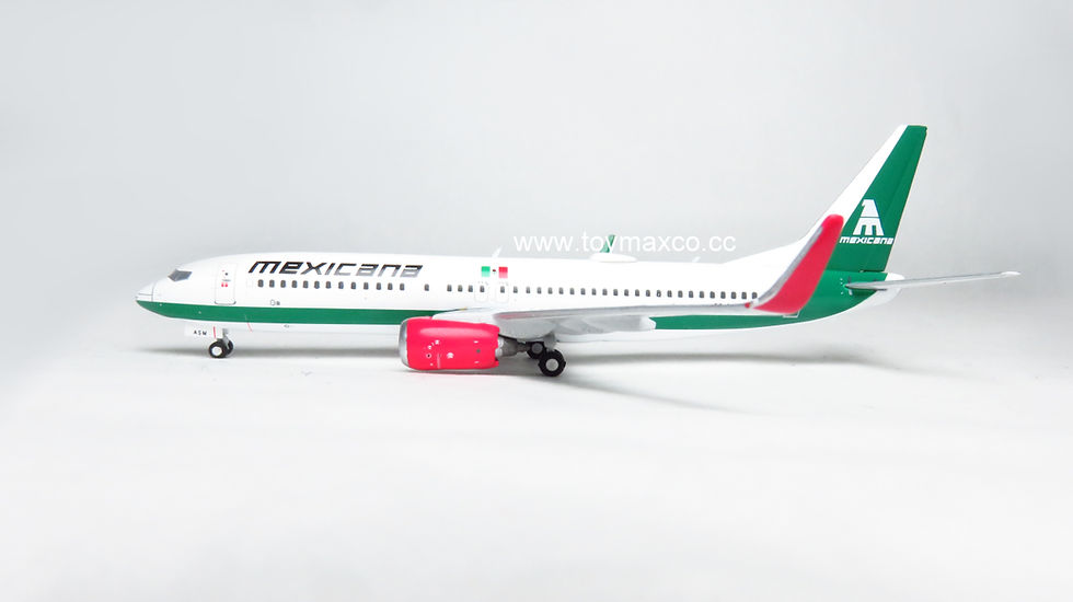 Thumbnail: Mexicana B737-8W XA-ASM 1:400 GJMXA2266