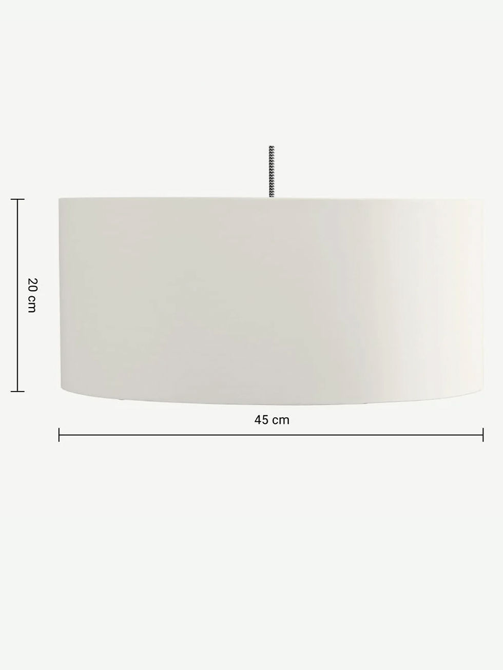 Thumbnail: MADE Oro Pendant Drum Lamp Shade