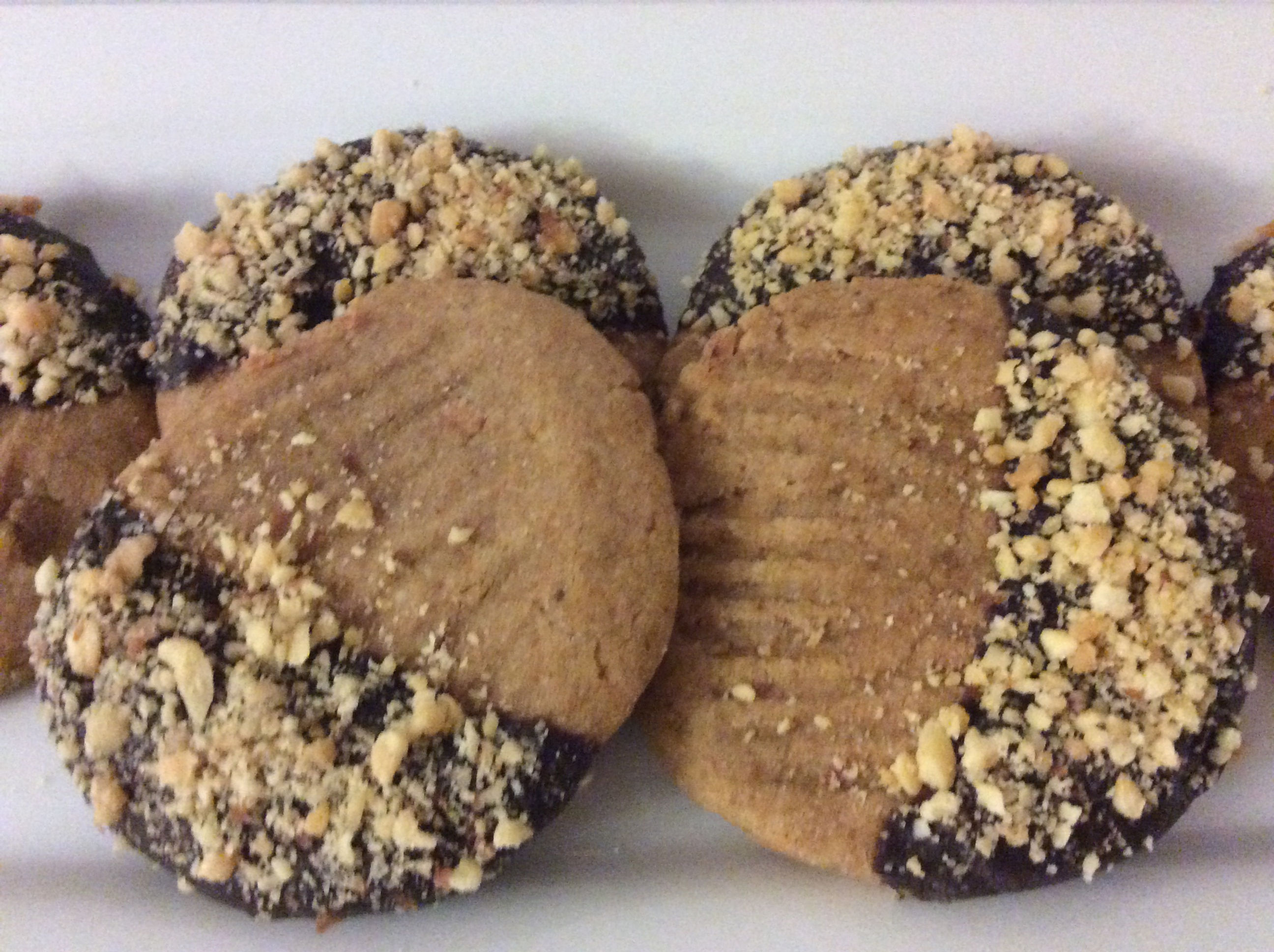 Peanut Butter Cookies with Crushed Peanuts ($2.00 Each)