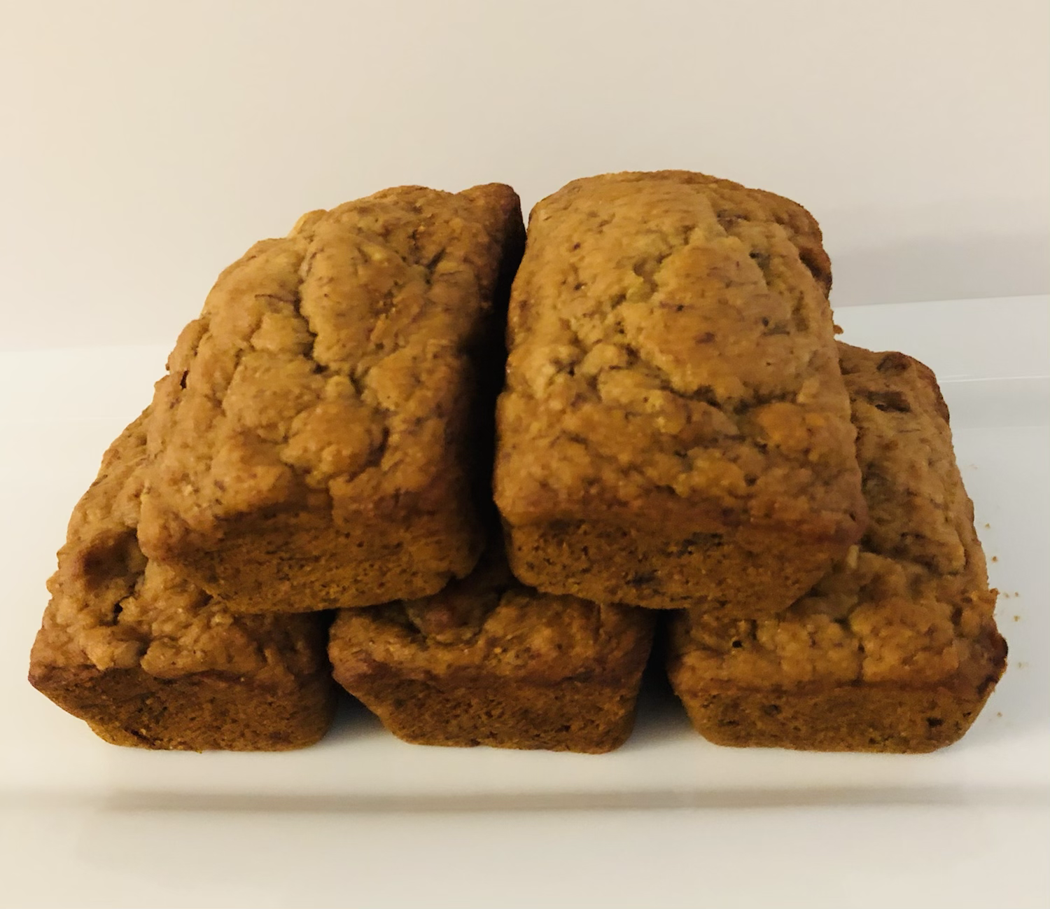3.28" x 2.5" Mini Banana Nut Bread ($10 Each)