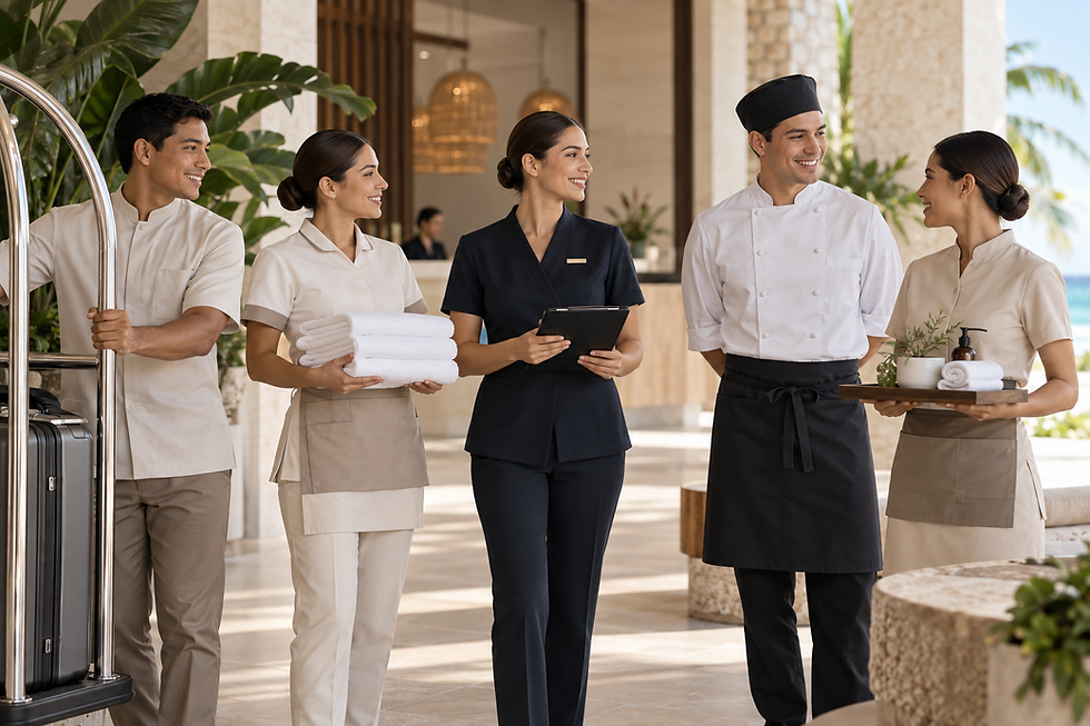 Cómo elegir uniformes para un hotel: una guía pensada desde la operación