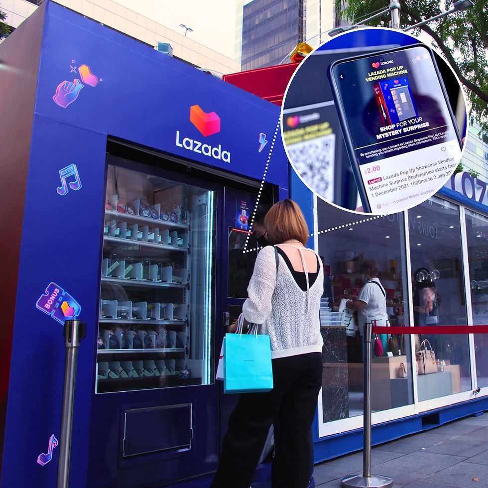 Mystery-Prize Vending Machine
