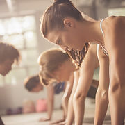Girls Doing Push Ups