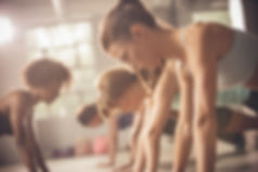 Girls Doing Push Ups