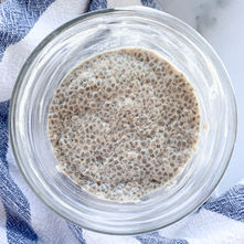 2 Ingredient Chia Seed Pudding