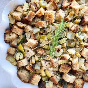 Simple Gluten Free Stuffing | Paleo & Dairy Free - Misfits Bakehouse