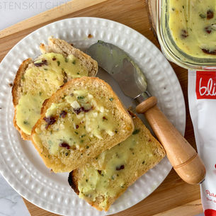 Sun-dried Tomato & Garlic Vegan Butter | Plant Based, Gluten Free & Paleo