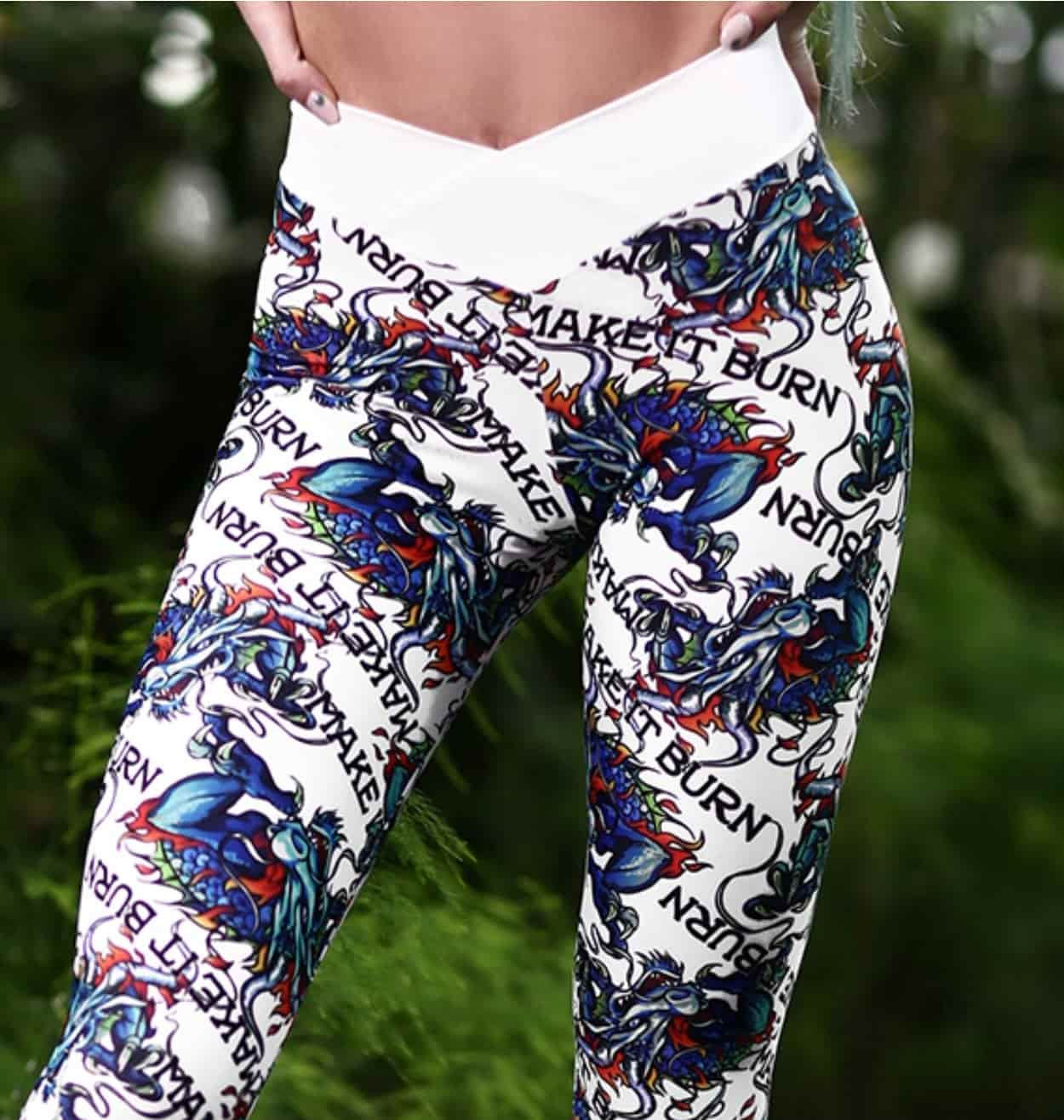 Leggings Dragon Make it Burn