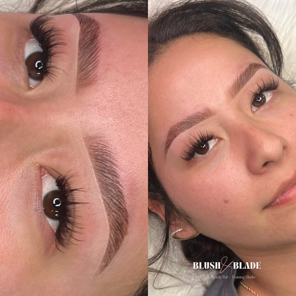 Brow Lamination & Tint
