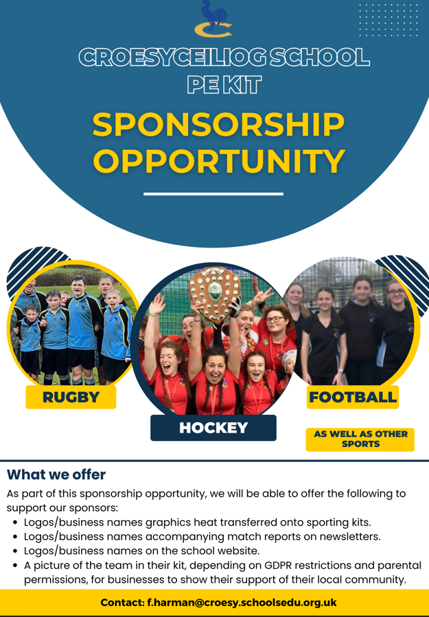 Croesyceiliog - Sponsorship Opportunity