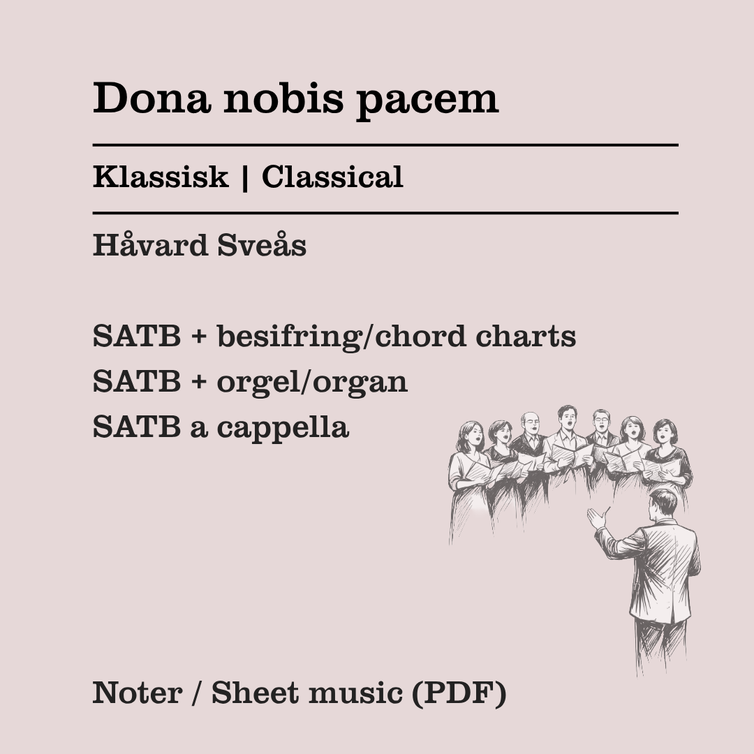 Dona nobis pacem SATB 3 versions