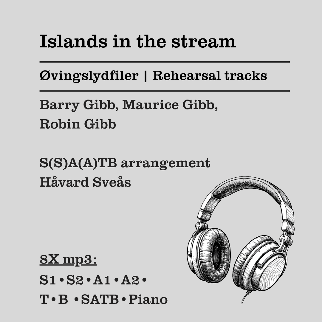 Islands in the stream SATB rehearsal tracks