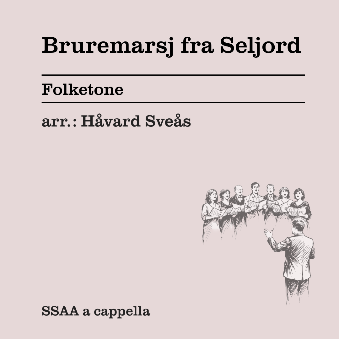 Bruremarsj fra Seljord SSAA