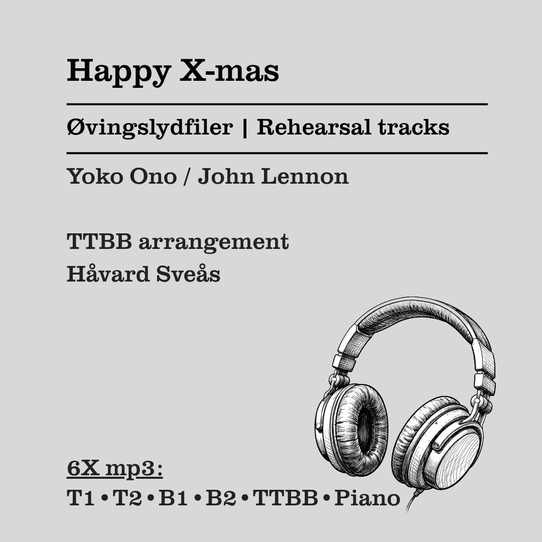 Happy Xmas TTBB rehearsal tracks