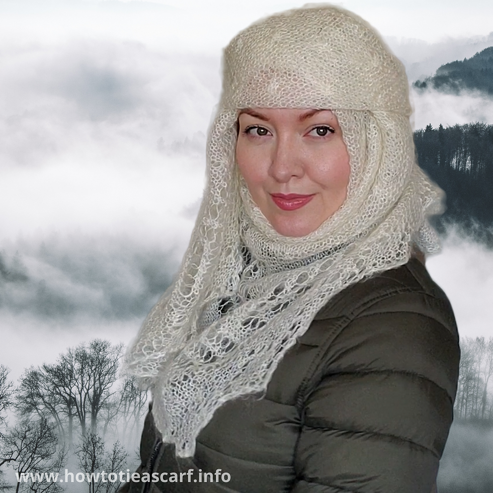 Russian Scarf: Orenburg Shawls.