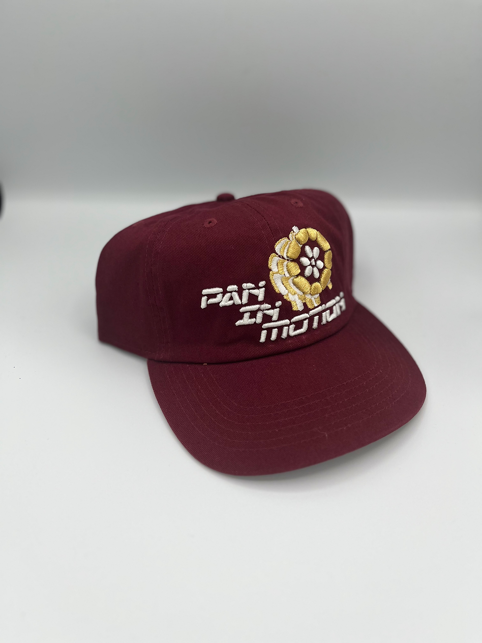 Thumbnail: White/Gold Logo Dad Caps