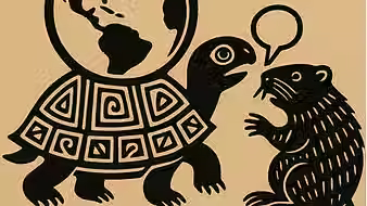 Turtle Island & Muscrat, a Lenape Creation Story