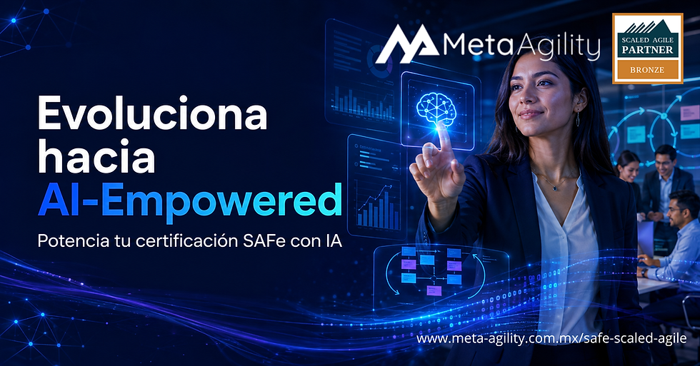 Evoluciona tu certificación SAFe hacia AI-Empowered