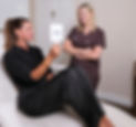 Nurse Louise holding a Polynucleotides consultation in Hampshire