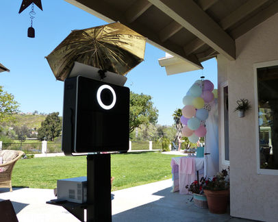 Photo Booth set up at event party