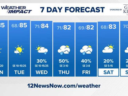 7 Day Forecast