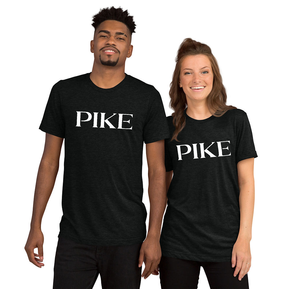 Thumbnail: PIKE Logo T-Shirt - Bella + Canvas (12 Different Shirt Color Options)