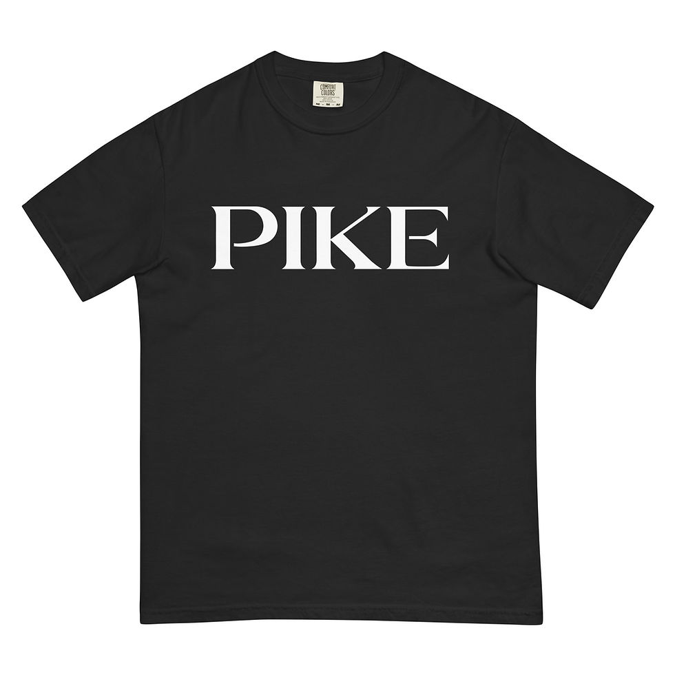 Thumbnail: PIKE Logo Comfort Colors (16 Different Shirt Color Options)