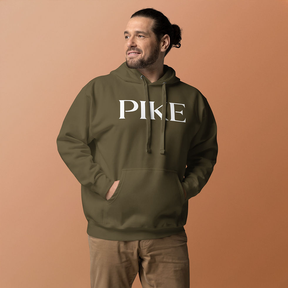 Thumbnail: PIKE Logo Cotton Heritage Hoodie (16 Different Hoodie Color Options)