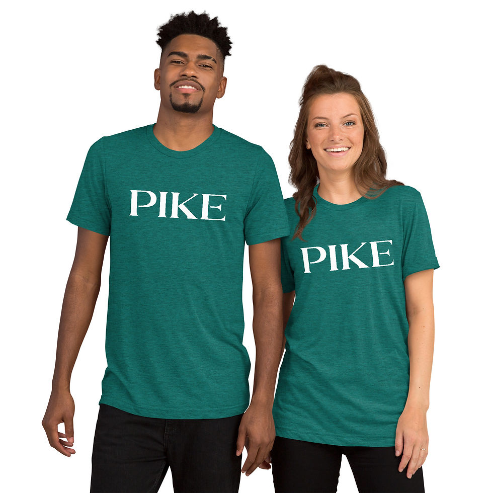 Thumbnail: PIKE Logo T-Shirt - Bella + Canvas (12 Different Shirt Color Options)