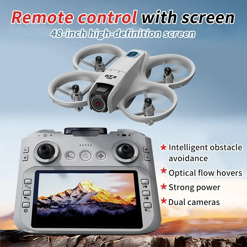 Thumbnail: 2025New GT3 MAX Drone 8K HD 4.3" Remote Control Headless Mode Helicopter 360° F