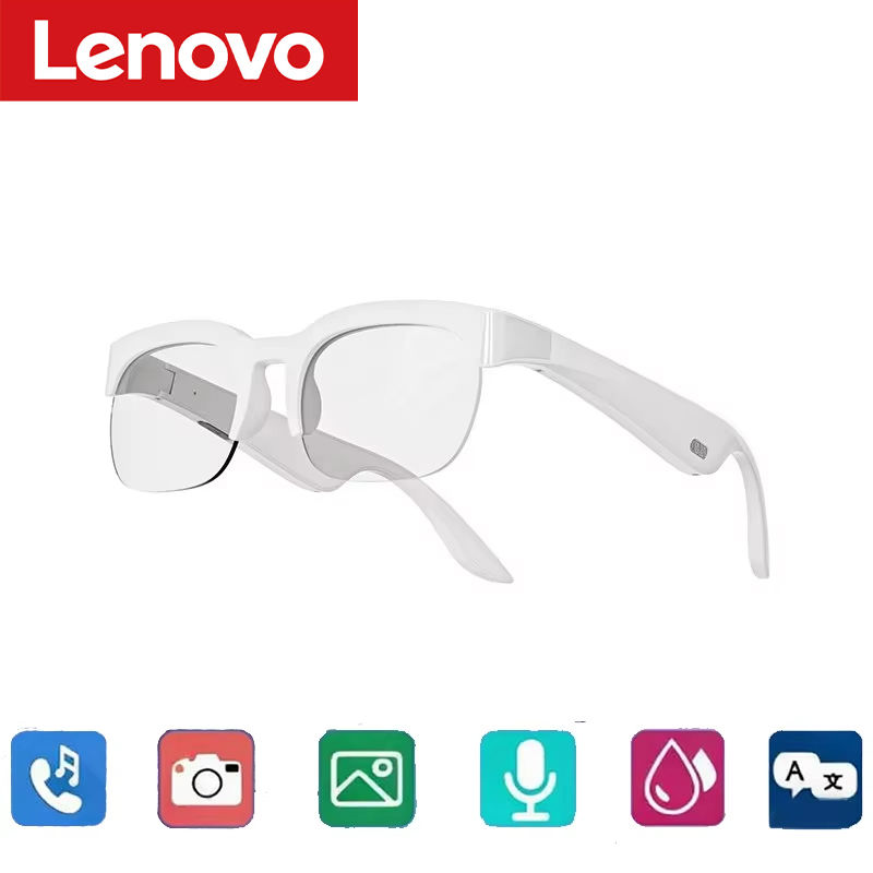 Thumbnail: Lenovo Smart Glasses 2026 New AI Translation Bluetooth Conversation Recording Li