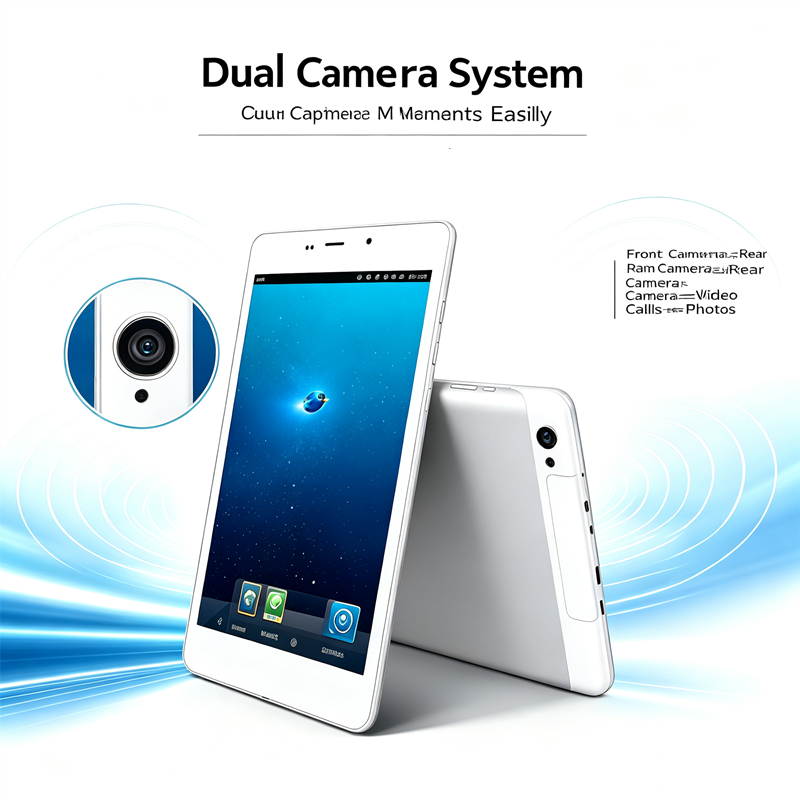 Thumbnail: 8 INCH Android 7.0 MTK6753 Pocket Phone Call Tablet PC 3GB RAM+32GB ROM WIFI Sup
