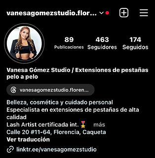 IG de Vanesa Gómez Studio