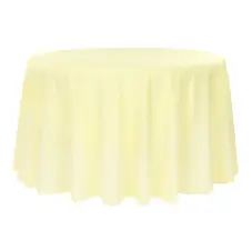 Yellow tablecloth pastel yellow tablecloth. birthday party. wedding 