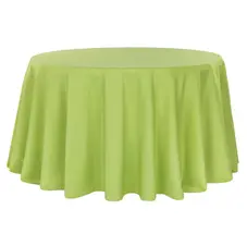 Lime polyester tablecloth. birthday party, baby showers quinceaneras 