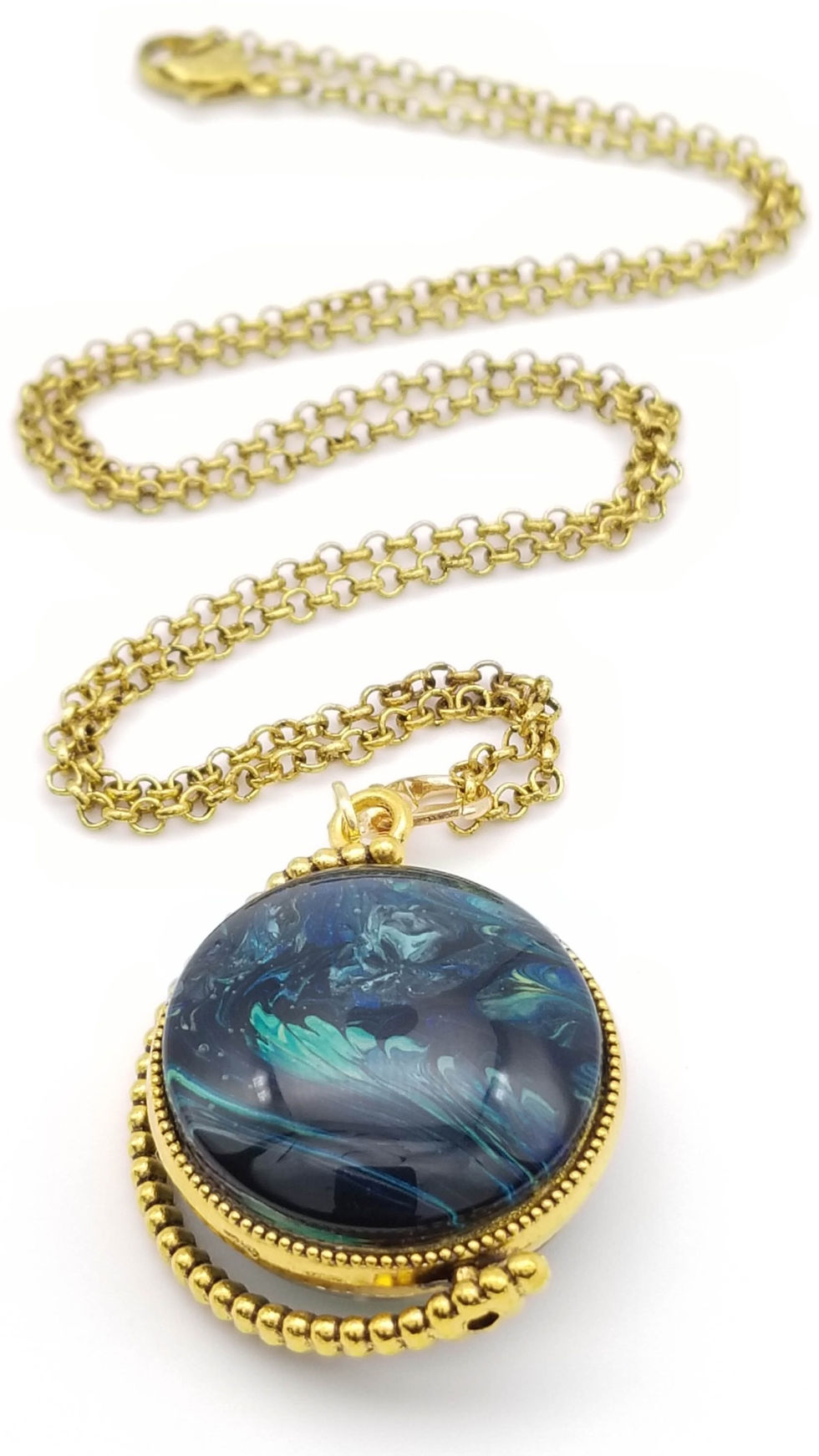 Spinner Thin: Blue Feather Mountains - Goldene Flecken