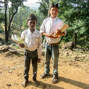 Birari Leanring center students.jpg