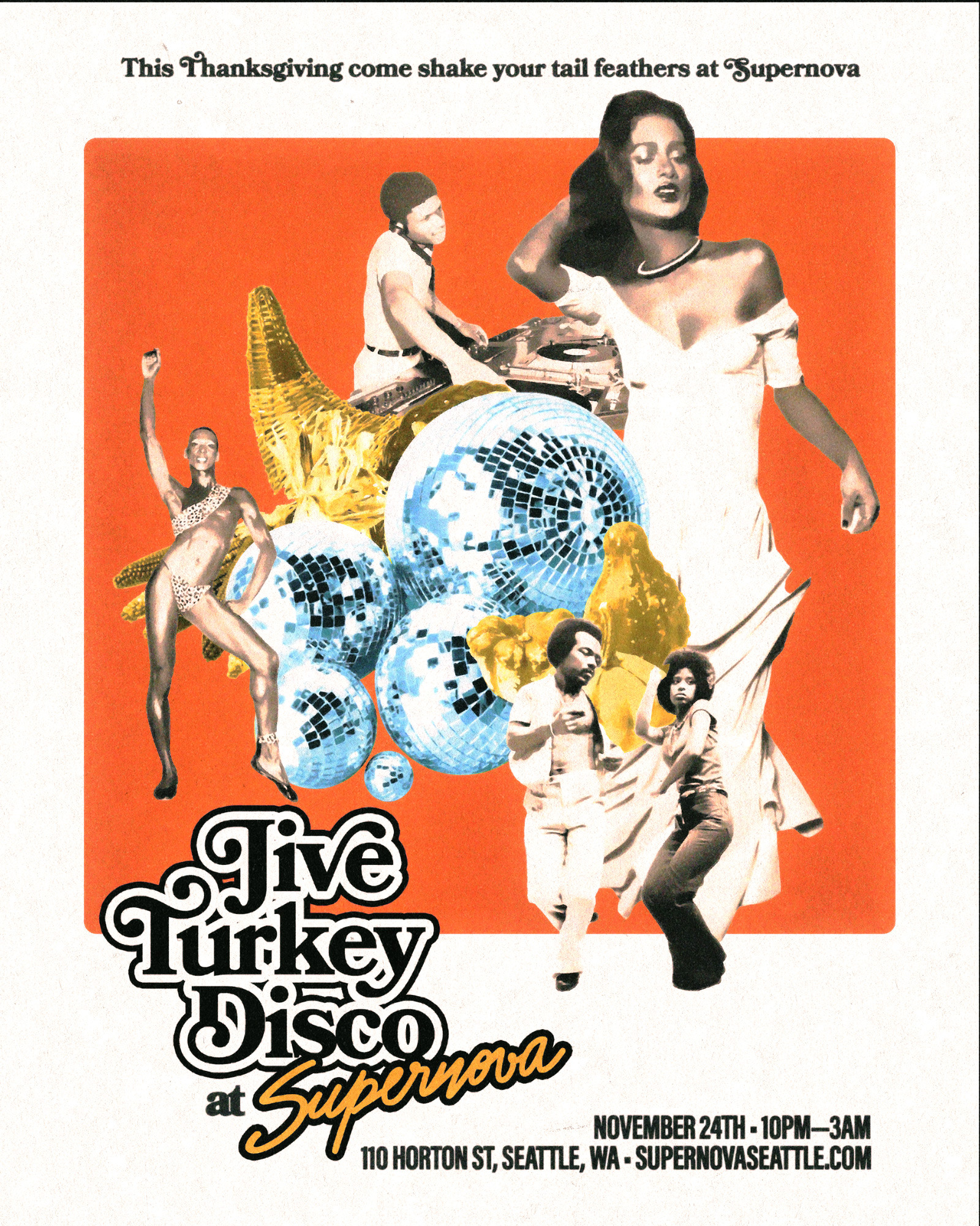 Jive Turkey Thanksgiving Disco! Supernova