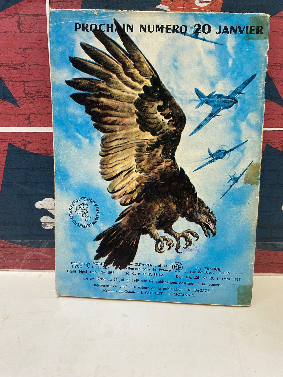 Miniatura: Rapaces No 132 édition MLP  1967