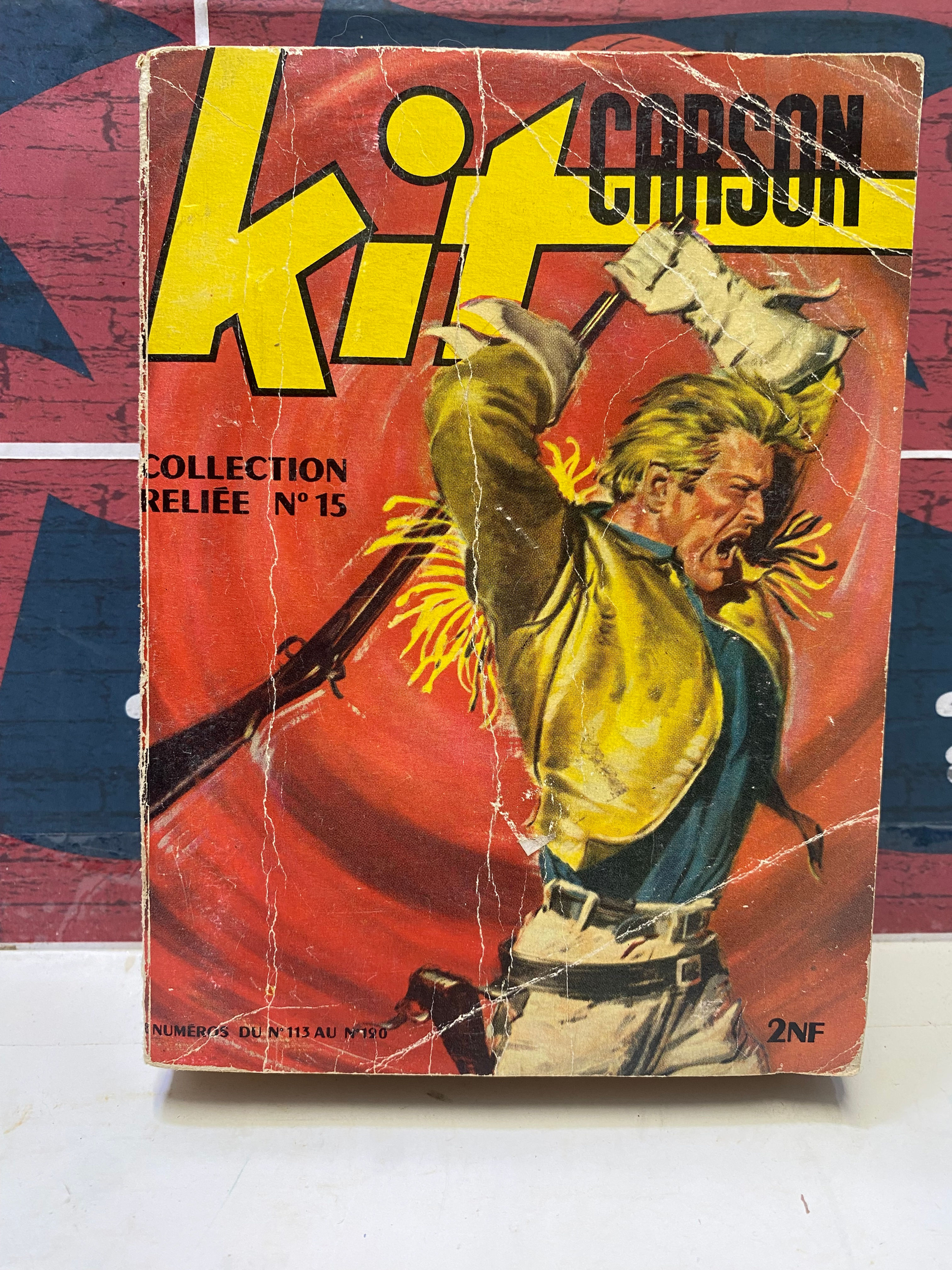 Kit Carson Collection Reliée No 15  Edition Imperia 1960-61