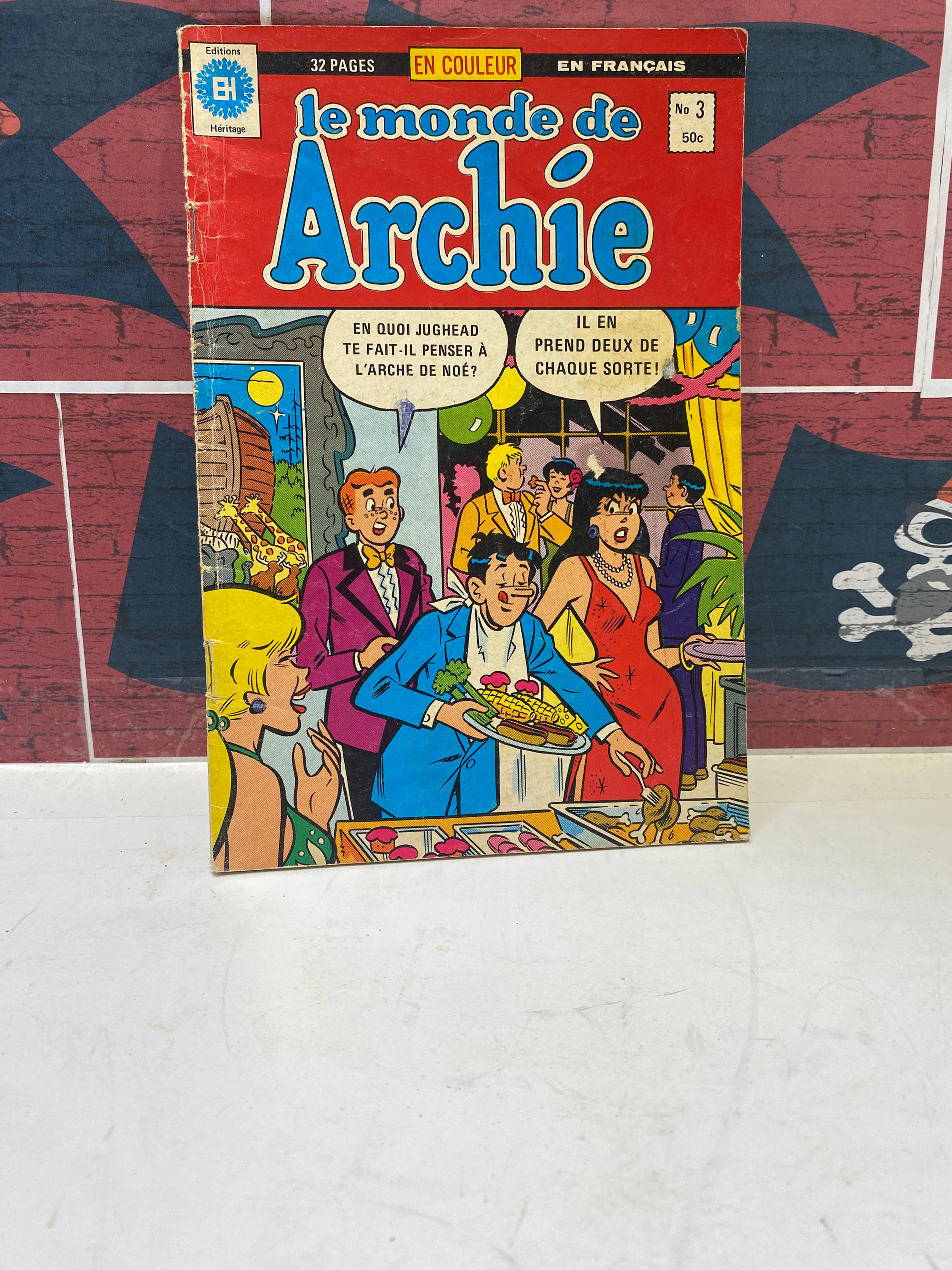 LE MONDE DE ARCHIE No 3 Édition Héritage 1980