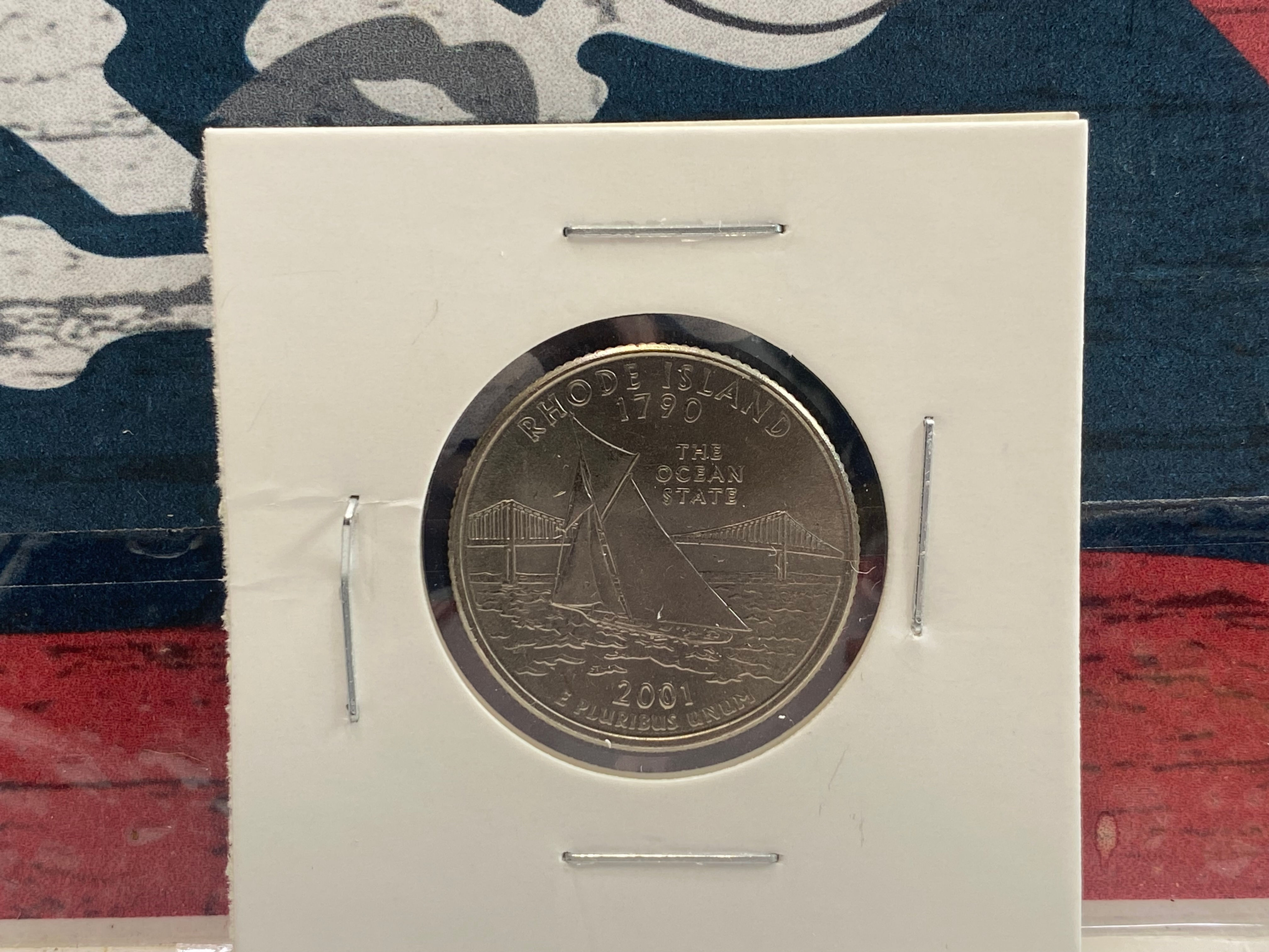 Washington Quarters 1999-2002 Rhode Island 2001 P