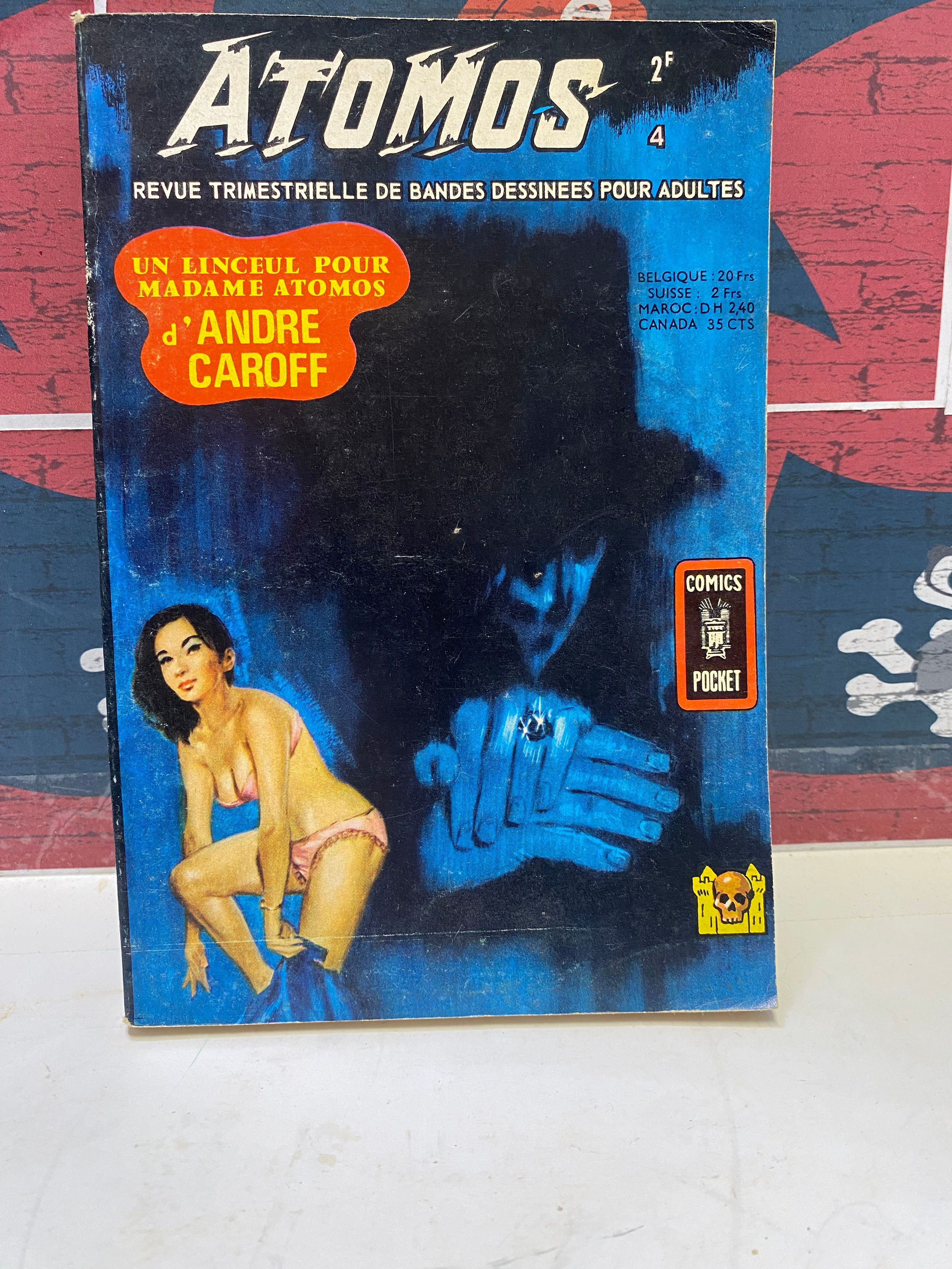 ATOMOS No4 Comics Pocket 1969