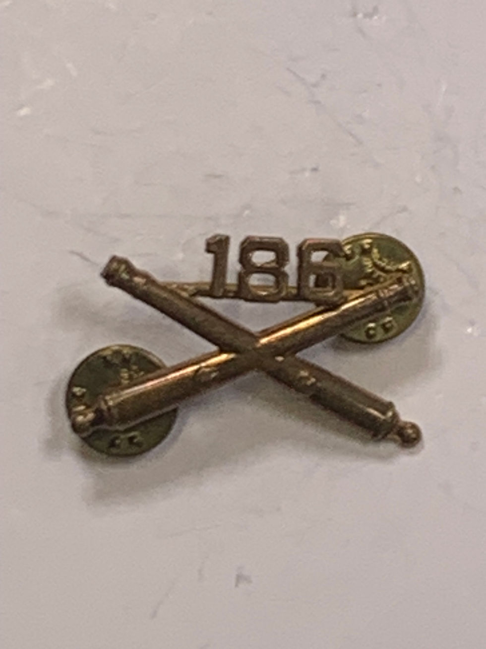 INSIGNE USA ARTILERIE 186e WW2