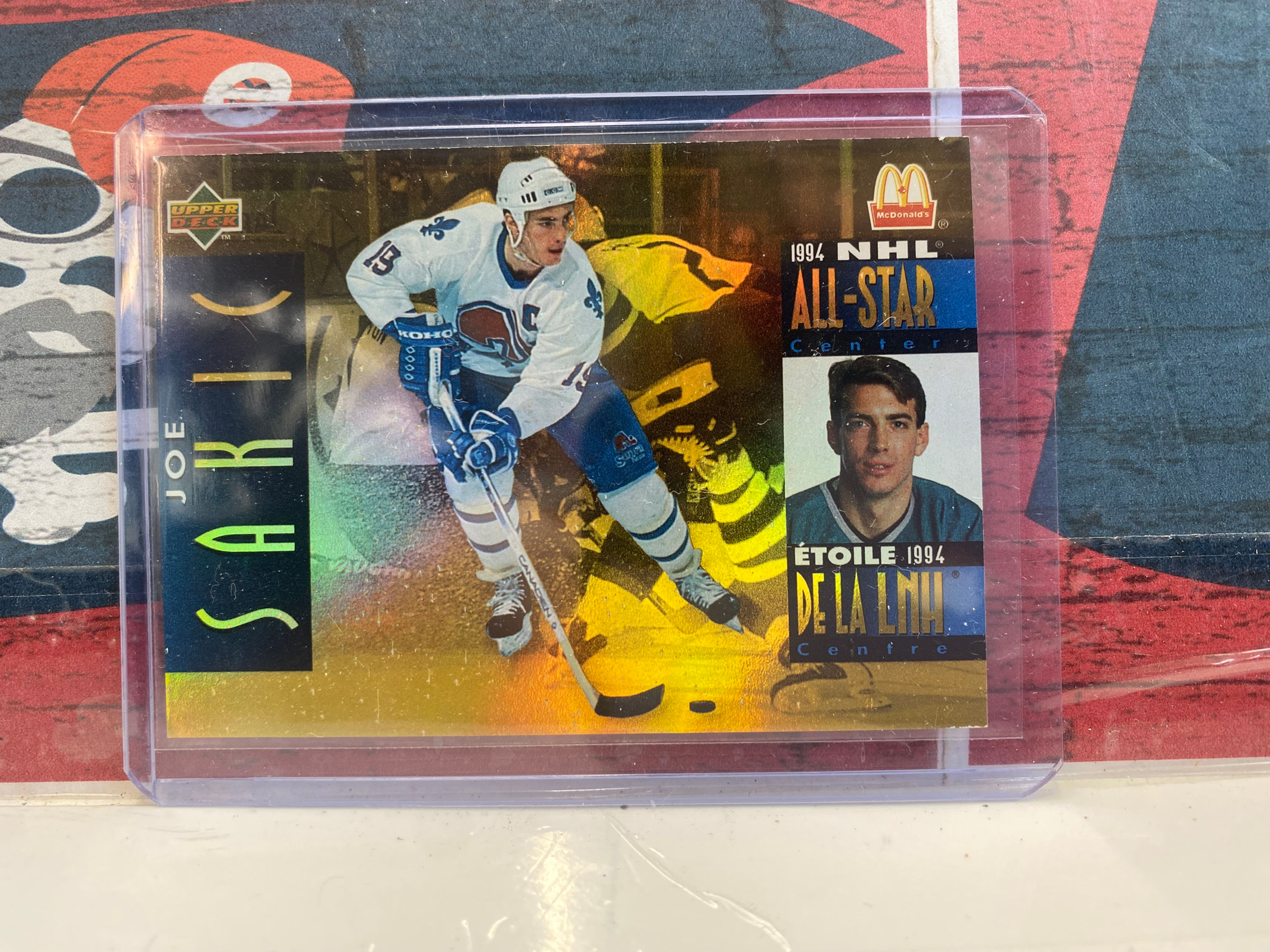Carte McDonald's Upper Deck Joe Sakic #MCD-01 de 1994-95