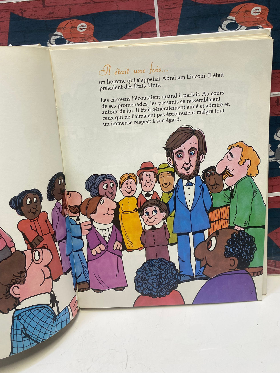 Thumbnail: Un bon exemple De respect des autres –Abrham Lincoln racontée aux enfant