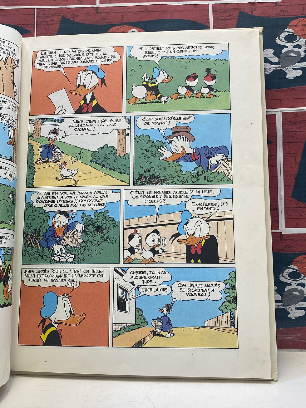 Miniatura: BD Donald : Eh, oui !, publié par Dargaud en 1981 Walt Disney